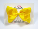 4.5 Inch Bow - Daffodil