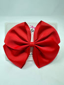 6 Inch Flat Bow - Hot Red