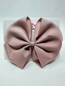 6 Inch Flat Bow - Antique Mauve
