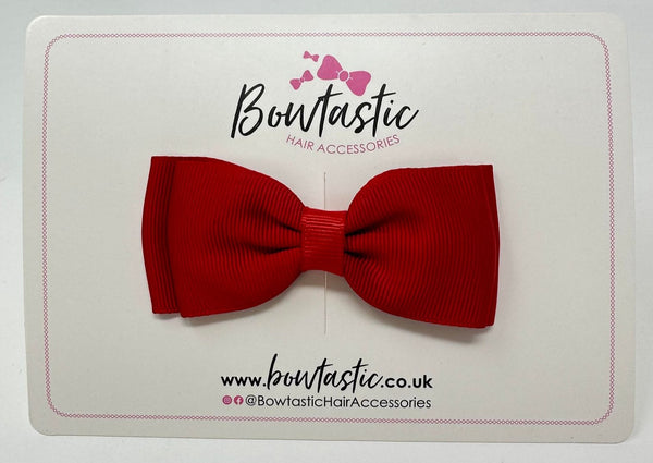 3.25 Inch Double Layer Bow - Red