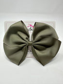 6 Inch Flat Bow - Deep Sage