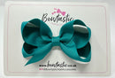 3.5 Inch Bow - Jade Green