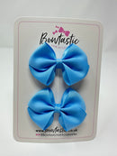 2.5 Inch Flat Bow - Blue Mist - 2 Pack