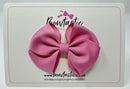 3 Inch Flat Bow - Fantasy Rose
