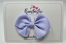 3 Inch Flat Bow - Lilac Mist