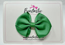 3 Inch Flat Bow - Sage Green