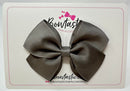 3.5 Inch Flat Bow - Metal Grey