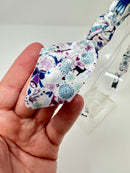 Christmas - Velvet Bunny Ear Headband - Deer & Snowflake