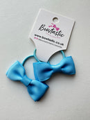 1.75 Inch Bow Thin Elastic - Blue Mist - 2 Pack