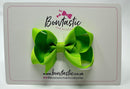 3 Inch Bow - Apple Green