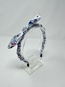 Christmas - Velvet Bunny Ear Headband - Deer & Snowflake