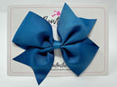 5 Inch Flat Bow - Light Navy