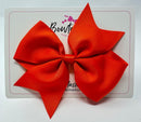 5 Inch Flat Bow - Russet Orange