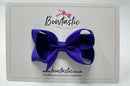 3 Inch Bow - Regal Purple