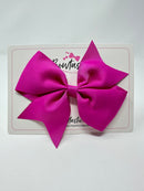 5 Inch Flat Bow - Garden Rose