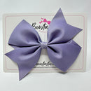 5 Inch Flat Bow - Thistle