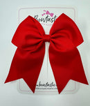 4 Inch Cheer Bow - Red