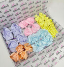 Surprise Bundle - Matching Pairs - Medium Bow/Bobbles Pairs - 10 Pack - Pastels