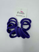 Hair Bobbles - 10 pack - Regal Purple