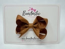 3 Inch Bow -  Golden Brown