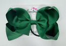 6 Inch Bow Bobble - Forest Green