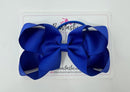 5 Inch Bow Bobble - Cobalt