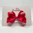 3.5 Inch Bow - Shocking Pink