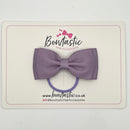 3 Inch Flat Double Bow Thin Elastic - Fresco