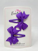 2.5 Inch Snap Clips - Purple - 2 Pack