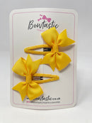 2.5 Inch Snap Clips - Yellow Gold - 2 Pack