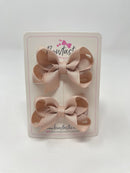 2 Inch Bow - Vanilla - 2 Pack