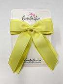 4.5 Inch Tail Bow - Baby Maize