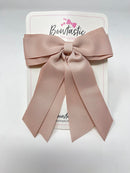 4.5 Inch Tail Bow - Vanilla