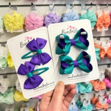 10 for £10 - Purple & Jade Green