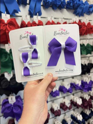 10 for £10 - Purple & White