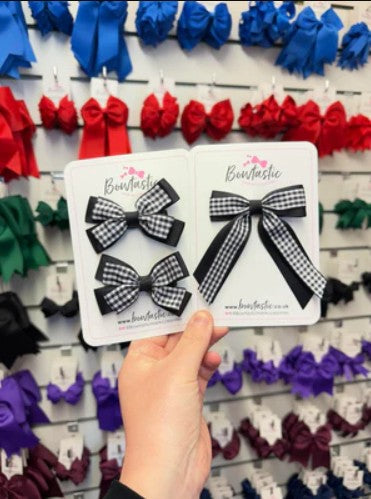 10 for £10 - Black Gingham