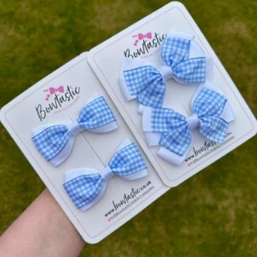 10 for £10 - Blue Gingham