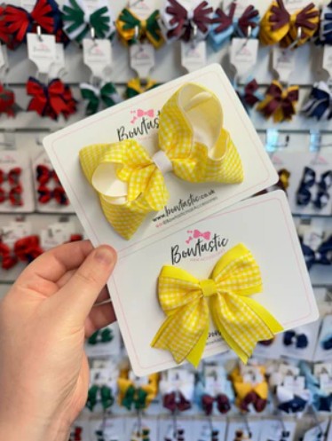 10 for £10 - Yellow Gingham