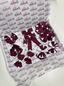 School Bundle - Matching Pairs - Clips - Wine & White
