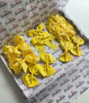 Surprise School Bundle - Matching Pairs - Lemon & Yellow Gingham