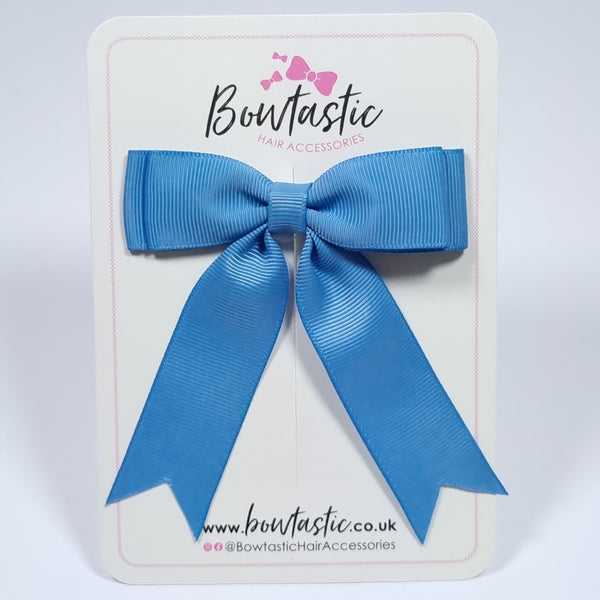 3.5 Inch Tail Bow - French Blue