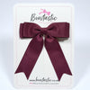 3.5 Inch Tail Bow - Burgundy