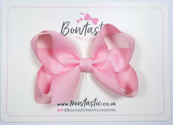3.5 Inch Bow - Rose Pink