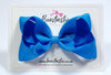 4.5 Inch Bow - Porcelain Blue