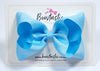 4.5 Inch Bow - Blue Topaz