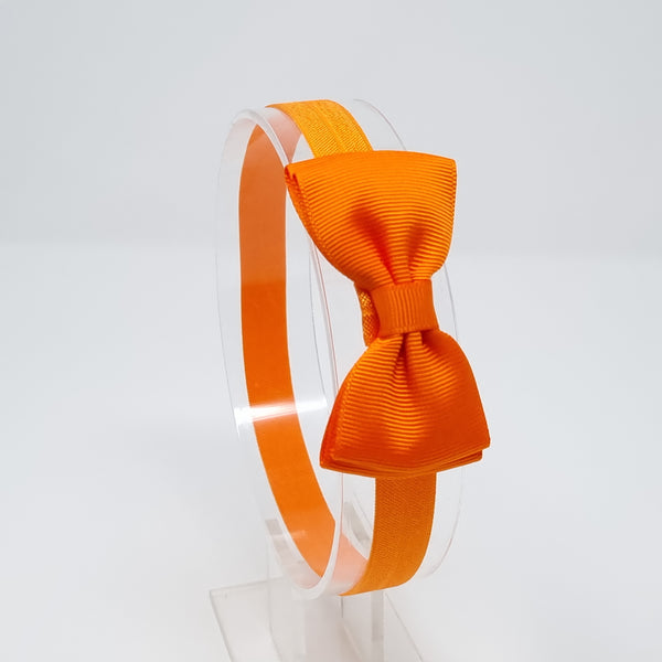 3 Inch Baby Headband - Russet Orange