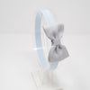 3 Inch Baby Headband - Shell Grey