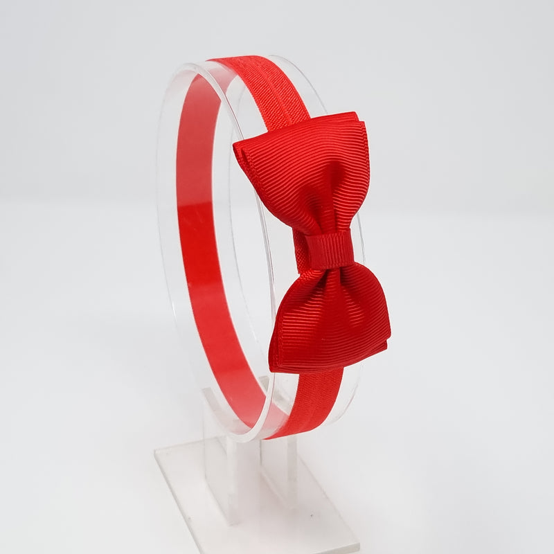 3 Inch Baby Headband - Red