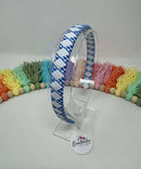Alice Band - Royal Blue & White Gingham