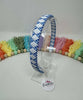 Alice Band - Royal Blue & White Gingham
